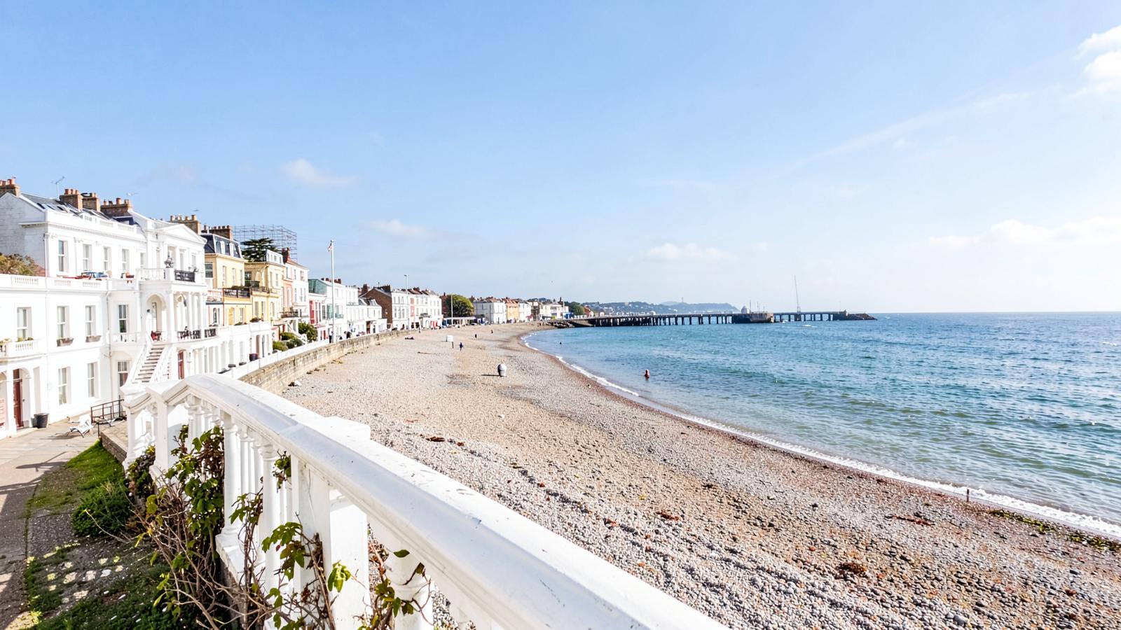 Ferring, Sussex — the Rife and the open greensward to the sea