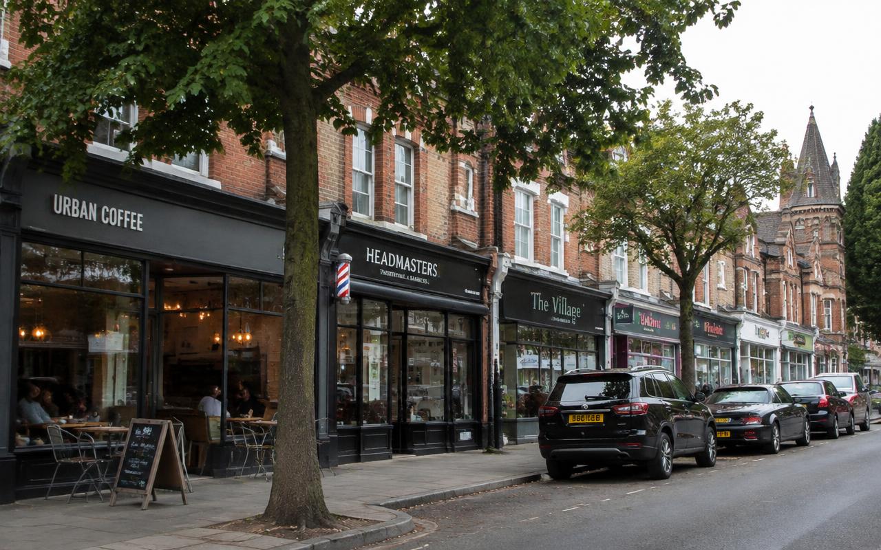 B91, West Midlands — central Solihull and the surrounding avenues